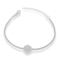 Bracciale Domar Gioielli Donna Tennis argento 925  in Argento Cubic Zirconia BZB106057